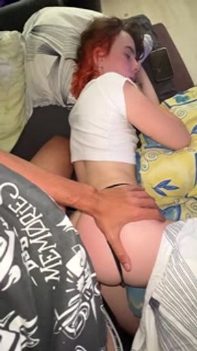 Sex at a party in the toilet and in the room while no one sees, but everyone walks nearby