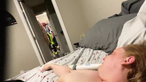Bbc hubby's favorite game: wife's tied-up pleasure ride