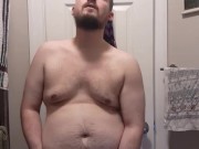 Trying to quietly cum while my family is home