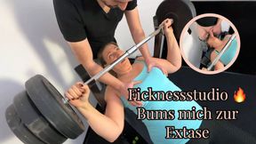 Fitness coach fucks me to ecstasy! Cum all over my hole!