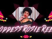 Goddess Rosie Reed Ebony Goddess Bikini Tease Pussy Denial Humiliation Loser Femdom POV