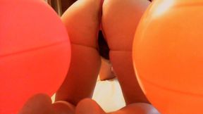 Big big balloon orgy 4K