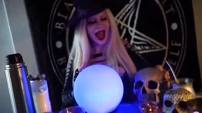 Sabrina Sabrok dick reader sexy witch halloween