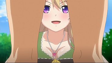 Hentai teens fucking in public park