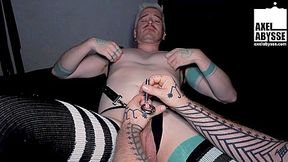 Axel Abysse Inserts Metal Rod On Fellball Big Dick