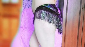 Gorgeous Femboy Slowly Bending While Tempting All Eyes