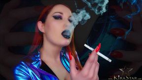 4K Mystic Blue Smoking