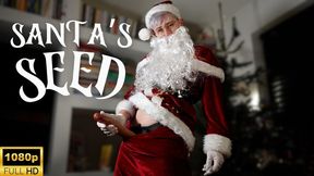 Santa's Seed - FtM Bad Santa Jaq Quicksilver Trades Nice List Status for a Festive Blowjob - humor, holiday, Christmas, boot worship, POV, strapon, old man - 1080p mp4