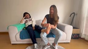 faces of pleasure as they smell, massage, and touch my sweaty, dirty feet until they reach orgasm.