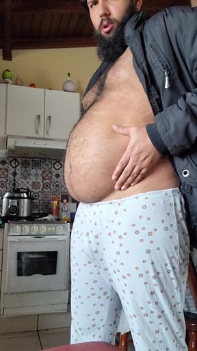 luksmen1gainer,  burps, jerkoff, cum shot, fat, beard, chubby