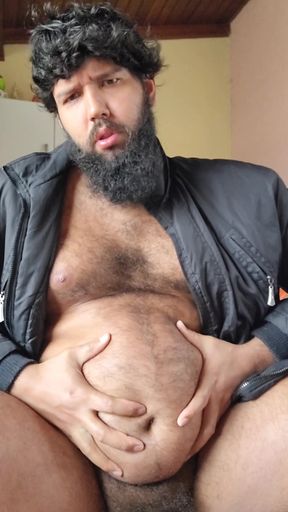 luksmen1gainer,  burps, jerkoff, cum shot, fat, beard, chubby