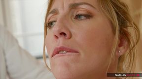 promiscuous milf mya lorenn takes her cuckold husband s cock up her ass