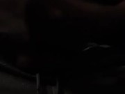 Big dick come on grey sweatpants