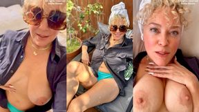 Milf Is Basking In The Sun, Blow Your Load In Her Fertile Pussy