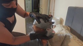 She left him bound! (HD MP4)