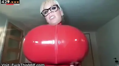 Leathery Lust - Wicked Mistress Teases & Edges Hubby Until His Load Explodes