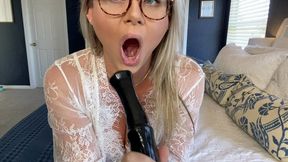 Creamy Whacky Dildo Cum