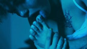 Emilly Shows Off Her Luscious and Alluring Feet