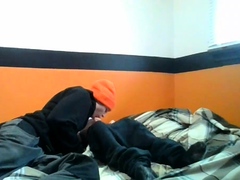 Cole sucks me on webcam