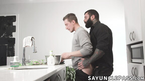 ”Twink William Moore is such a good stepson to hunk Markus Kage”