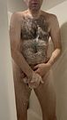 Showering My Hairy Body