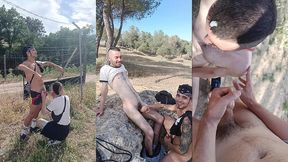 exhibitionist fun!!! by leo bulgari, xisco freeman & jey dragon - full amazing outdoor video!!!