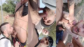 exhibitionist fun!!! by leo bulgari, xisco freeman & jey dragon - full amazing outdoor video!!!