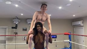 First Time Ever Paris Love Lifts and Carries Patrick Starr