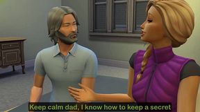 stepdad shares bed with stepdaughter on a fishing trip
