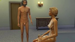 stepdad shares bed with stepdaughter on a fishing trip