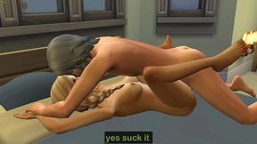 stepdad shares bed with stepdaughter on a fishing trip