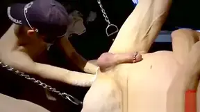 Male Anal Fisting Gay Reagan Fucks & Fists