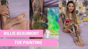 Billie 'Bob R0ss' Beaumont- Toe Painting