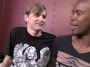 Kaiden Moss Loves His First Black Cock