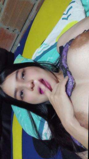 Porn Model Fucked by the Biggest Fan