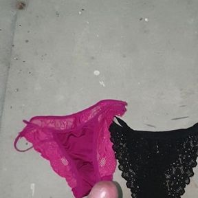 Cum on panties