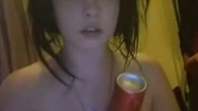 This badass camgirl loves using different penis shaped objects
