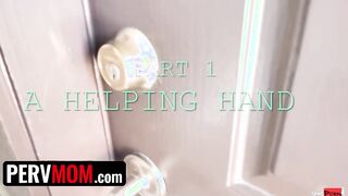 PervMom - Fit All Natural Stepmom Alana Cruise Taking Care Of Her Stepson's Constant Erections