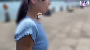 Sun-kissed F-cup Thrill Ride with a Cum-loving Beauty on a Wild Exposed Getaway Part 3