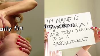 Pascal's Sub Sluts: Joanna Bujoli's Big Tit Ass Tamed by Maledom