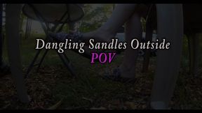 Dangling Sandles Outside POV