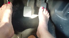 Barefoot Driving Compilation Video