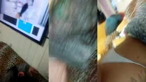 mulher de 23 anos safada deu cuzinho para coroa na sala mesmo de roupa rebolou muito na vara do tiuzao