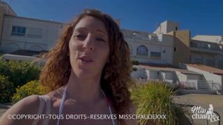 🇫🇷 Misschaudexxx, a trip on the scorching sea where I get fucked by 2 guys in the middle of the sea