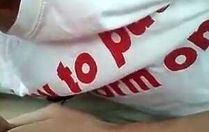 Young Blonde Gives Daddy Roadhead