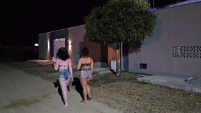 nao limpei a piscina de proposito so pra comer as duas putas mais interesseiras do bairro