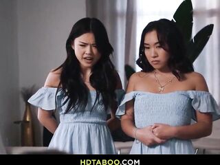 Lulu Chu and Kimmy Kimm having three-some with Charles