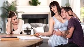 ”Free use arrangment with MOMMY stepmommy Lexi Luna while studying”