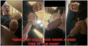 Smoke my balls and drink a beer in the park