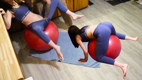 So horny I could HUMP an exercise ball (ENDS IN MASSIVE SQUIRT)